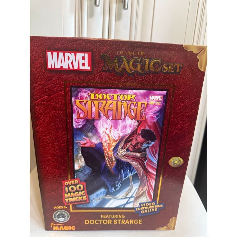 Marvel Magic Comic Book Set Doctor  Strange Magic Tricks Vol 1 Fantasma Toys NWT